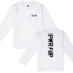 AC/DC (PWR UP) - Baby Longsleeve -Metal Kids Elegant Boutique ac dc pwr up baby longsleeve10