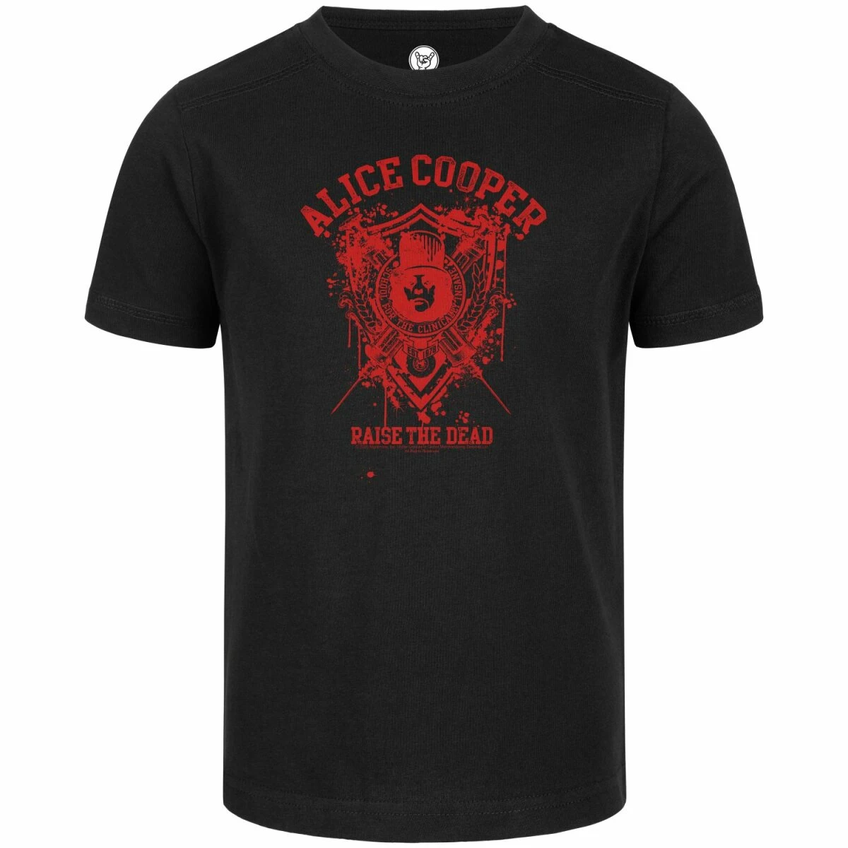 Alice Cooper (Raise The Dead) - Kinder T-Shirt 1 Alice Cooper (Raise The Dead) - Kinder T-Shirt