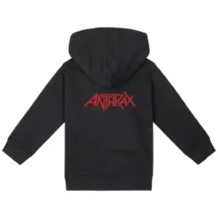 Anthrax (Logo) - Baby Kapuzenjacke -Metal Kids Elegant Boutique anthrax logo baby kapuzenjacke5