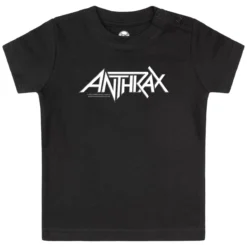 Anthrax (Logo) - Baby T-Shirt -Metal Kids Elegant Boutique anthrax logo baby t shirt2