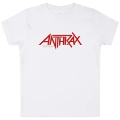 Anthrax (Logo) - Baby T-Shirt -Metal Kids Elegant Boutique anthrax logo baby t shirt3