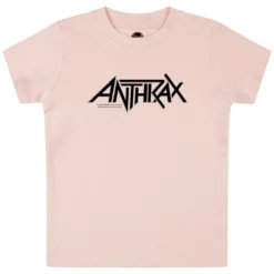 Anthrax (Logo) - Baby T-Shirt -Metal Kids Elegant Boutique anthrax logo baby t shirt5