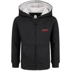 Anthrax (Logo) - Kinder Kapuzenjacke 12 Anthrax (Logo) - Kinder Kapuzenjacke -Metal Kids Elegant Boutique anthrax logo kinder kapuzenjacke2