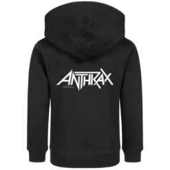 Anthrax (Logo) - Kinder Kapuzenjacke 18 Anthrax (Logo) - Kinder Kapuzenjacke -Metal Kids Elegant Boutique anthrax logo kinder kapuzenjacke9