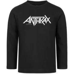 Anthrax (Logo) - Kinder Longsleeve -Metal Kids Elegant Boutique anthrax logo kinder longsleeve3