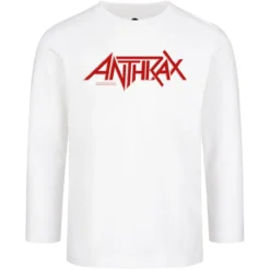 Anthrax (Logo) - Kinder Longsleeve -Metal Kids Elegant Boutique anthrax logo kinder longsleeve5