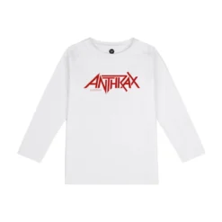 Anthrax (Logo) - Kinder Longsleeve -Metal Kids Elegant Boutique anthrax logo kinder longsleeve6