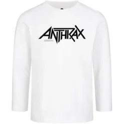Anthrax (Logo) - Kinder Longsleeve -Metal Kids Elegant Boutique anthrax logo kinder longsleeve7