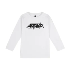 Anthrax (Logo) - Kinder Longsleeve -Metal Kids Elegant Boutique anthrax logo kinder longsleeve8