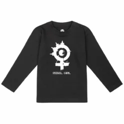 Arch Enemy (Rebel Girl) - Baby Longsleeve -Metal Kids Elegant Boutique arch enemy rebel girl baby longsleeve