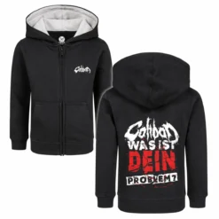 Caliban (Was Ist Dein Problem?) - Kinder Kapuzenjacke -Metal Kids Elegant Boutique caliban was ist dein problem kinder kapuzenjacke