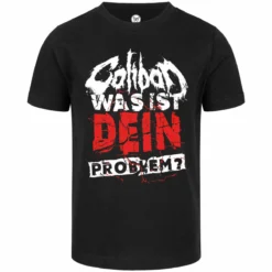 Caliban (Was Ist Dein Problem?) - Kinder T-Shirt -Metal Kids Elegant Boutique caliban was ist dein problem kinder t shirt