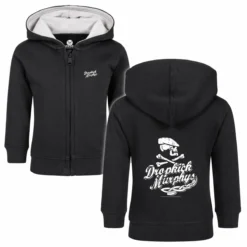 Dropkick Murphys (Scally Skull Ship) - Baby Kapuzenjacke -Metal Kids Elegant Boutique dropkick murphys scally skull ship baby kapuzenjacke