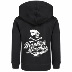 Dropkick Murphys (Scally Skull Ship) - Kinder Kapuzenjacke -Metal Kids Elegant Boutique dropkick murphys scally skull ship kinder kapuzenjacke4