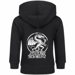 Feuerschwanz (Drache) - Baby Kapuzenjacke -Metal Kids Elegant Boutique feuerschwanz drache baby kapuzenjacke4