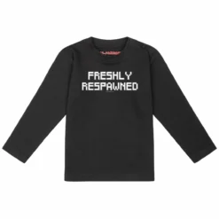 Freshly Respawned - Baby Longsleeve -Metal Kids Elegant Boutique freshly respawned baby longsleeve