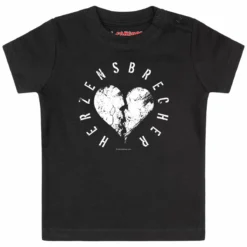 Herzensbrecher - Baby T-Shirt -Metal Kids Elegant Boutique herzensbrecher baby t shirt