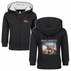 Iron Maiden (Trooper) - Baby Kapuzenjacke -Metal Kids Elegant Boutique iron maiden trooper baby kapuzenjacke