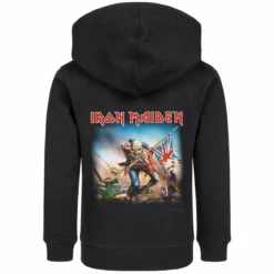 Iron Maiden (Trooper) - Kinder Kapuzenjacke -Metal Kids Elegant Boutique iron maiden trooper kinder kapuzenjacke4