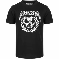 Killswitch Engage (Skull Leaves) - Kinder T-Shirt -Metal Kids Elegant Boutique killswitch engage skull leaves kinder t shirt