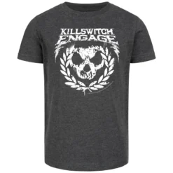 Killswitch Engage (Skull Leaves) - Kinder T-Shirt -Metal Kids Elegant Boutique killswitch engage skull leaves kinder t shirt5