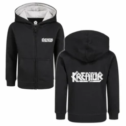 Kreator (Logo) - Kinder Kapuzenjacke -Metal Kids Elegant Boutique kreator logo kinder kapuzenjacke6