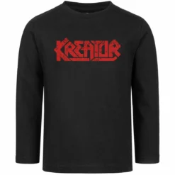 Kreator (Logo) - Kinder Longsleeve -Metal Kids Elegant Boutique kreator logo kinder longsleeve