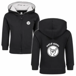 Metal Queen (Classic) - Baby Kapuzenjacke -Metal Kids Elegant Boutique metal queen classic baby kapuzenjacke