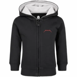 Metallica (Logo) - Baby Kapuzenjacke -Metal Kids Elegant Boutique metallica logo baby kapuzenjacke2