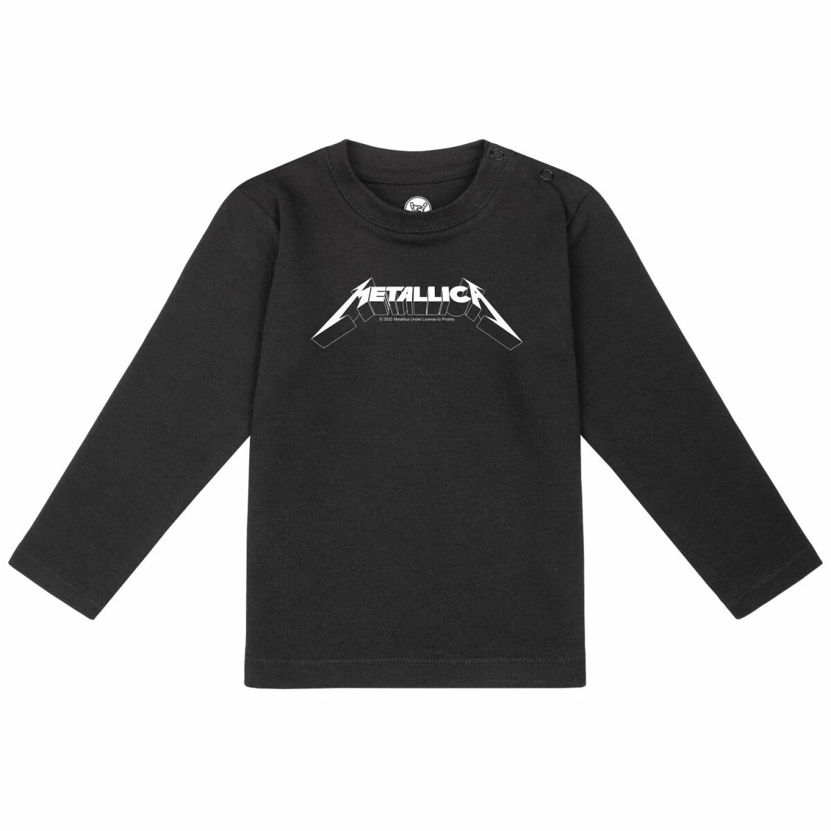 Metallica (Logo) - Baby Longsleeve 2 Metallica (Logo) - Baby Longsleeve – Bild 2