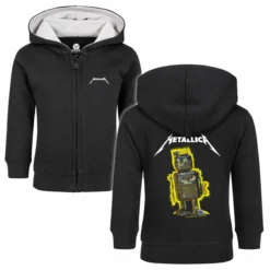 Metallica (Robot Blast) - Baby Kapuzenjacke 8 Metallica (Robot Blast) - Baby Kapuzenjacke -Metal Kids Elegant Boutique metallica robot blast baby kapuzenjacke