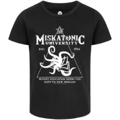 Miskatonic University - Girly Shirt -Metal Kids Elegant Boutique miskatonic university girly shirt