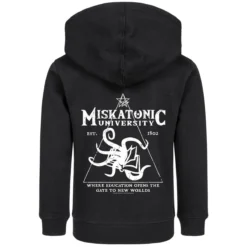 Miskatonic University - Kinder Kapuzenjacke -Metal Kids Elegant Boutique miskatonic university kinder kapuzenjacke4