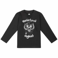 Motörhead (England: Stencil) - Baby Longsleeve -Metal Kids Elegant Boutique motoerhead england stencil baby longsleeve