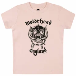 Motörhead (England: Stencil) - Baby T-Shirt -Metal Kids Elegant Boutique motoerhead england stencil baby t shirt3