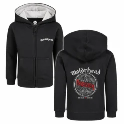 Motörhead (Red Banner) - Kinder Kapuzenjacke -Metal Kids Elegant Boutique motoerhead red banner kinder kapuzenjacke