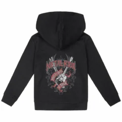 Never Too Young To Rock - Kinder Kapuzenjacke -Metal Kids Elegant Boutique never too young to rock kinder kapuzenjacke5