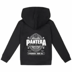 Pantera (Stronger Than All) - Kinder Kapuzenjacke -Metal Kids Elegant Boutique pantera stronger than all kinder kapuzenjacke5