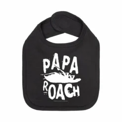 Papa Roach (Logo/Roach) - Baby Lätzchen -Metal Kids Elegant Boutique papa roach logo roach baby laetzchen