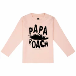 Papa Roach (Logo/Roach) - Baby Longsleeve -Metal Kids Elegant Boutique papa roach logo roach baby longsleeve3