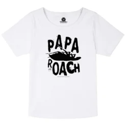 Papa Roach (Logo/Roach) - Girly Shirt -Metal Kids Elegant Boutique papa roach logo roach girly shirt4