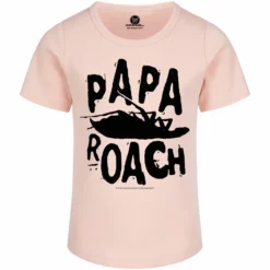 Papa Roach (Logo/Roach) - Girly Shirt -Metal Kids Elegant Boutique papa roach logo roach girly shirt5