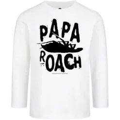 Papa Roach (Logo/Roach) - Kinder Longsleeve -Metal Kids Elegant Boutique papa roach logo roach kinder longsleeve3