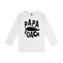 Papa Roach (Logo/Roach) - Kinder Longsleeve -Metal Kids Elegant Boutique papa roach logo roach kinder longsleeve4