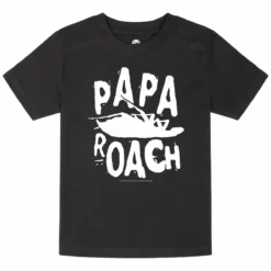Papa Roach (Logo/Roach) - Kinder T-Shirt -Metal Kids Elegant Boutique papa roach logo roach kinder t shirt2