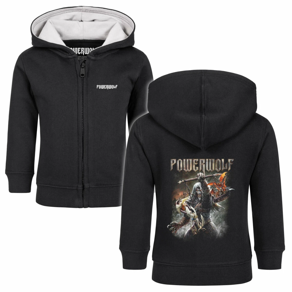 Powerwolf (Call Of The Wild) - Baby Kapuzenjacke 4 Powerwolf (Call Of The Wild) - Baby Kapuzenjacke – Bild 4