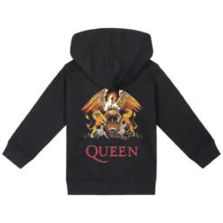 Queen (Crest) - Baby Kapuzenjacke -Metal Kids Elegant Boutique queen crest baby kapuzenjacke4