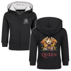 Queen (Crest) - Baby Kapuzenjacke -Metal Kids Elegant Boutique queen crest baby kapuzenjacke6