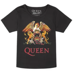 Queen (Crest) - Girly Shirt 6 Queen (Crest) - Girly Shirt -Metal Kids Elegant Boutique queen crest girly shirt2