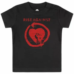Rise Against (Heartfist) - Baby T-Shirt -Metal Kids Elegant Boutique rise against heartfist baby t shirt
